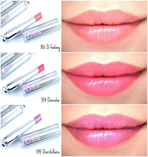 dior addict stellar shine reviews|dior addict shine lipstick swatches.